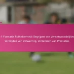 3-2-4-1 Formatie Rolhelderheid: Begrijpen van Verantwoordelijkheden, Vermijden van Verwarring, Verbeteren van Prestaties