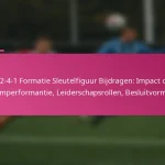 3-2-4-1 Formatie Sleutelfiguur Bijdragen: Impact op Teamperformantie, Leiderschapsrollen, Besluitvorming