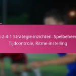 3-2-4-1 Strategie-inzichten: Spelbeheer, Tijdcontrole, Ritme-instelling